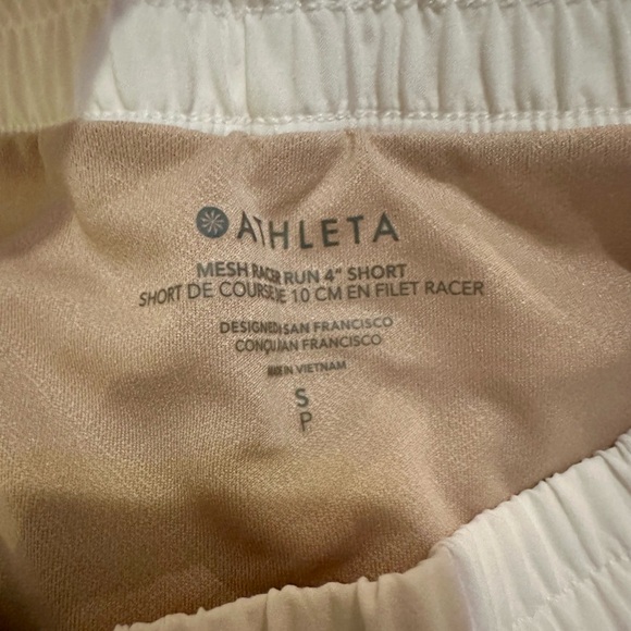 Athleta MESH RACER RUN MID RISE 4 SHORT - Picture 7 of 9